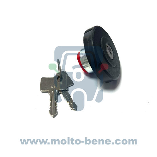 MB0475 Tankdop afsluitbaar 262324 190622 Piaggio Ape Car P2 P3 Lockable Fuel cap Tankdeckel abschlie&szlig;bar Bouchon de r&amp;#x