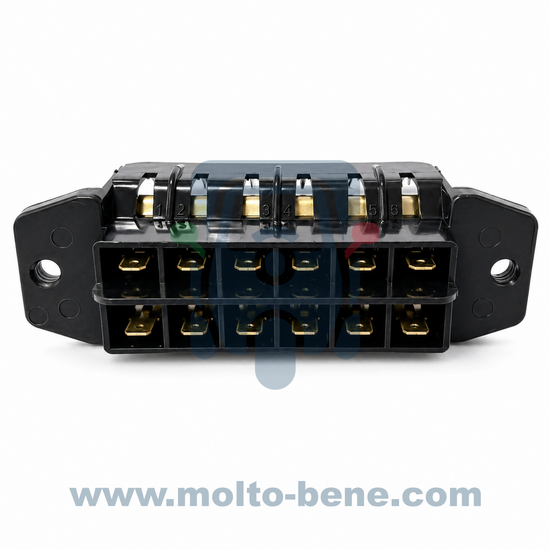 MB0514 Zekeringhouder Sicherungshalter 12 volt Piaggio Ape TM Volante Car MP P 501 601 500 550 600 125322 Fuse holder Porte-fus