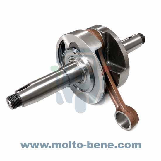 MB0559 Krukas Piaggio Ape TM P 703 602 CAR P3 1996045 Crankshaft Kurbelwelle Vilebrequin