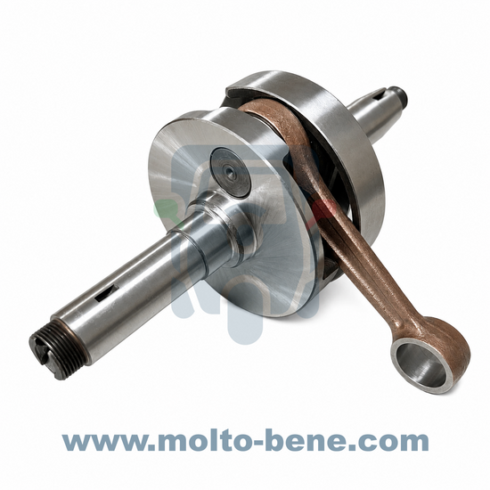 MB0559 Krukas Piaggio Ape TM P 703 602 CAR P3 1996045 Crankshaft Kurbelwelle Vilebrequin