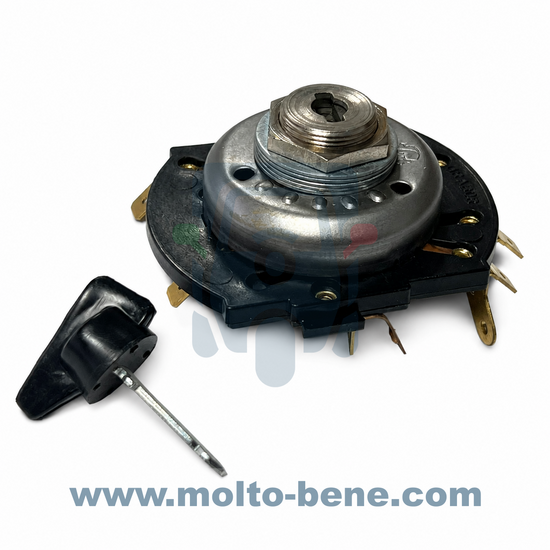 MB0568 Contactslot SIEM Piaggio Ape 50 175 400 500 P401 MP 550 600 P 501 601 MPV 102683 Serrure d'allumage Z&uuml;ndsc