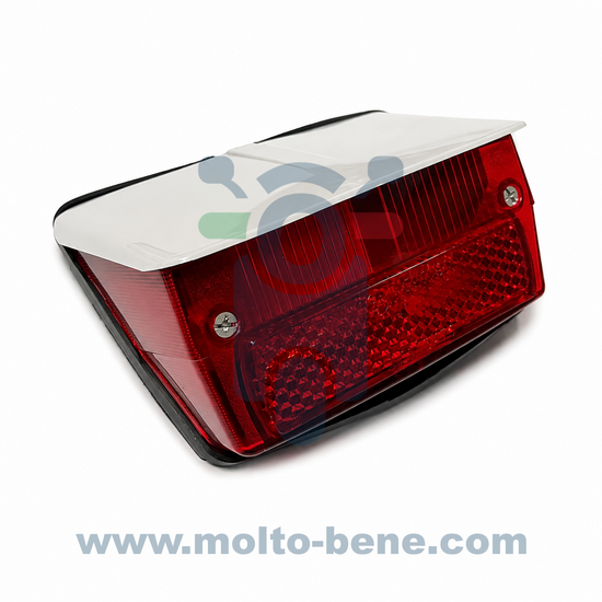 MB0573 Achterlicht grijs Vespa 50 Special Rear Tail light Gray R&uuml;cklicht Grau Feu arri&egrave;re gris SIEM FP50G Piaggio
