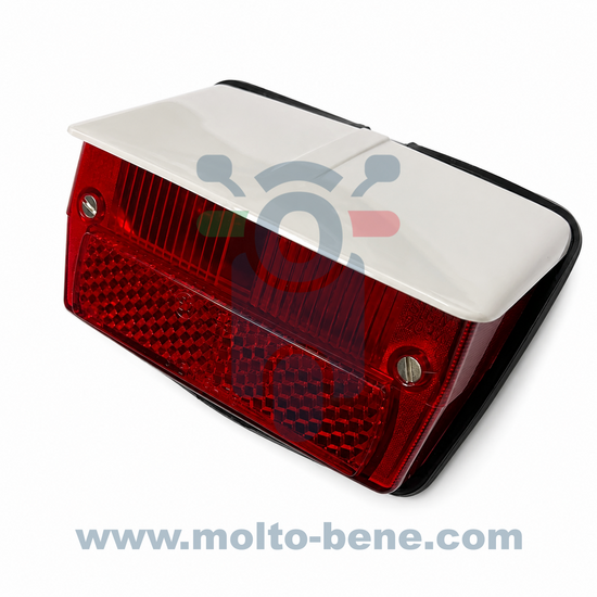 MB0573 Achterlicht grijs Vespa 50 Special Rear Tail light Gray R&uuml;cklicht Grau Feu arri&egrave;re gris SIEM FP50G Piaggio