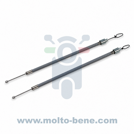 MB0658 Kabelset Vespa V50 50 90 125 Primavera Piaggio Seilzugkit Cable Kit kit de tirage de c&acirc;ble Special L N R 62125