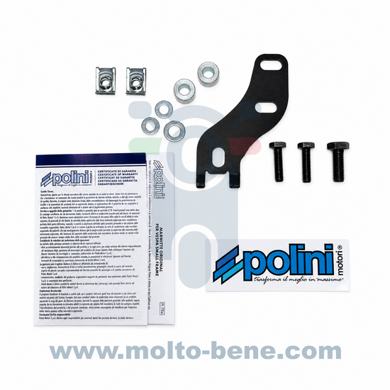 MB0716 Polini 200.2032 Sport uitlaat Vespa V50 racing exhaust auspuff &Eacute;chappement V5A1T Special PK