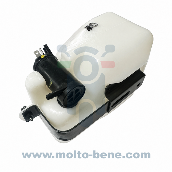 MB0719 Ruitenvloeistoftank Piaggio Ape 50 Euro 4 1e003046 Windshield fluid tank Scheibenfl&uuml;ssigkeitstank R&eacute;servoi