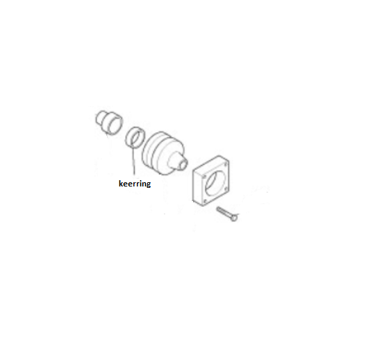046699 Piaggio Ape 50 Keerring Differentieel Aandrijfas Oil seal differential drive shaft &Ouml;ldichtung Differential Antrie
