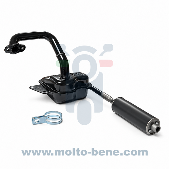 Universal exhaust muffler Universele uitlaatdemper Polini 218001518 D18-20 Silencieux d'&eacute;chappement universel Uni