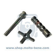MB2990 Versnelling kruisstuk set Piaggio Ape TM P501 P601 154695 Getriebe kreuzst&uuml;ck satz Gear cross piece Kit de traver