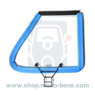 MB0002 Zijraam compleet Rechts Piaggio Ape 50 1873106 187310 Side window complete right Seitenscheibe komplett Vitre lat&eacute;rale 