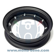 MB2555 Velg mat zwart Piaggio Ape 50 10 X 2.50 1R000423 Rim Matt black Felge Mattschwarz Jante noir mat  (1)