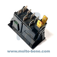 MB0083 Gevarenlicht schakelaar Piaggio Ape TM P 703 602 ATM ZAPT 581376 Hazard light switch Warnblinkschalter Interrupteur Feu 