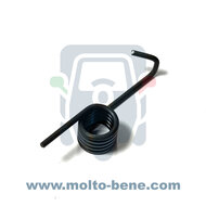 MB0087 Veer klink zijklant achterklep Piaggio Ape huif 141664 Spring side lock tailgate box Feder Seitenverschluss Heckklappe K