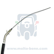 MB0118 Versnellingskabel Piaggio Ape Calessino E4 wit B075716 Gear cable Schaltungszug C&acirc;ble de vitesse blanc white Wei&szlig;
