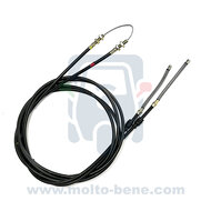 MB0129 Handremkabel Piaggio Ape Calessino 200 E4 B041774 Handbrake cable Seilzug Handbremse C&acirc;ble de frein &agrave; main