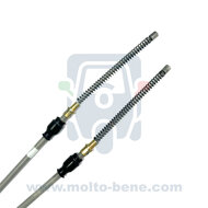 MB0131 Handremkabel Piaggio Ape Calessino 200 E2 B002338 Handbrake cable Seilzug Handbremse C&acirc;ble de frein &agrave; main 2013-2017 Z