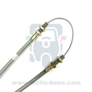 MB0131 Handremkabel Piaggio Ape Calessino 200 E2 B002338 Handbrake cable Seilzug Handbremse C&acirc;ble de frein &agrave; main 2013-2017 Z