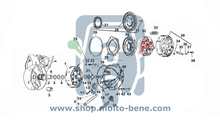 MB2020 Koppelingsplaat Piaggio Ape MP 501 R 601 MPF 400 2214045 Clutch disc Kupplungsscheibe Disque d&#039;embrayage