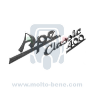 MB0200 Embleem Piaggio Ape Classic 400 1E000853 Emblem Embl&egrave;me
