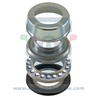 MB2223 Balhoofdlagerset Piaggio ape 50 493617 Steering Bearing set Lenkkopflagerset Jeu de roulements de casque