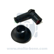 MB0360 Bougie connector afdichtingskap Polini 246.025 Piaggio Ape Vespa 50 Spark plug connector sealing cap Z&uuml;ndkerzenst