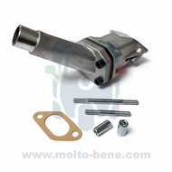 MB0362 Polini membraan inlaat set 18.16 spruitstuk Piaggio Ape 50 membrane manifold kit Membran Einlass Collecteur &agrave; mem