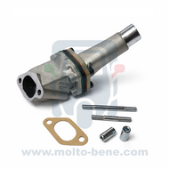 MB0362 Polini membraan inlaat set 18.16 spruitstuk Piaggio Ape 50 membrane manifold kit Membran Einlass Collecteur &agrave; mem