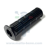 MB0371 Greep Handvat Stuur Zwart Vespa 50 125 APE MP 500 P501 600 P601 Grip handlebar Black Griff Lenker Schwarz Grip Guidon No