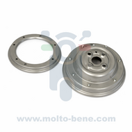 MB0403 Velg 1.80x9 Vespa V 50 N L R 1.80x9 098012 70971 70975 Piaggio V5A1T Felge Rim Jante V50 cerchione 9 inch Grijs Grey Gra