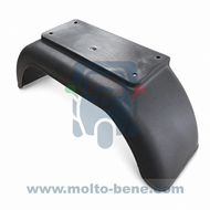 MB0440 176270 261361 Mudguard rear grey Piaggio Ape 50 Garde-boue arri&egrave;re gris Spatbord achter grijs rechts Kotfl&amp;#x00fc