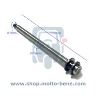 MB2370 Verbindingsstuk versnelling 3+4 Piaggio Ape TM CAR P 8492204 Connecting piece gear Zugstift Getriebe Pi&egrave;ce de con