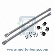 MB0604 Buizenset voor winterdeuren Piaggio Ape Calessino 200 E2 E4 1E002679 Tube set for winter doors Barhalter f&uuml;r Wint
