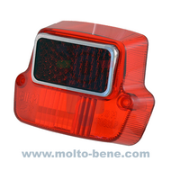 MB0661 Glas Achterlicht Vespa 50 Glass Rear Tail light R&uuml;cklichtglas Verre de Feu arri&egrave;re Grabor RP018 Piaggio 78