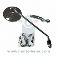 MB0700 Vintage Spiegel Rond Chroom Vespa 50 90 125 Rechts Mirror Round Chrome Right Rund Chrom R&eacute;troviseur Rond Chrome V