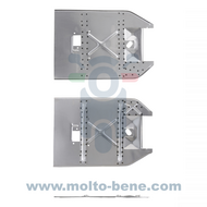 MB0705 Bodemplaat Vespa V50 50 125 Plaatwerk Floorplate Sheetmetal Trittblech Reparaturblech Plaque de sol T&ocirc;le de r&eacute;paration
