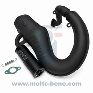 MB0715 Sport uitlaat Banaan Polini 2002030/s demper Vespa V50 Banana racing exhaust silencer auspuff mit d&auml;mpfer &amp;#x00c9
