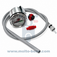 MB0718 Set Kilometerteller Vespa V50 80 kmh 190743 Odometer Kit Tachometer Satz Ensemble Odom&egrave;tre