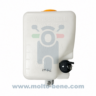 MB0719 Ruitenvloeistoftank Piaggio Ape 50 Euro 4 1e003046 Windshield fluid tank Scheibenfl&uuml;ssigkeitstank R&eacute;servoi