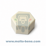 MB0743 Dop Remvloeistof reservoir Piaggio Ape 50 119597 Cap Brake fluid reservoir Kappe Bremsfl&uuml;ssigkeitsbeh&auml;lter