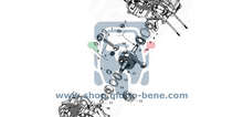 MB1165 Krukas Vliegwiel Spie Piaggio Ape MP TM CAR 000097 Key Flywheel Crankshaft Keil Kurbelwelle Schwungrad Clavette Vilebreq