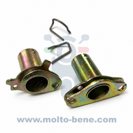 MB0794 Gas versnellingsbedieningsbuis Vespa 50 90 125 Gas Schaltsteuerrohr Throttle gear control tube Tube commande gaz et vite