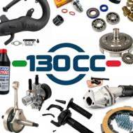 Opvoer tuningset 130cc tuning kit Piaggio Ape 50 Racing set essemble 57mm