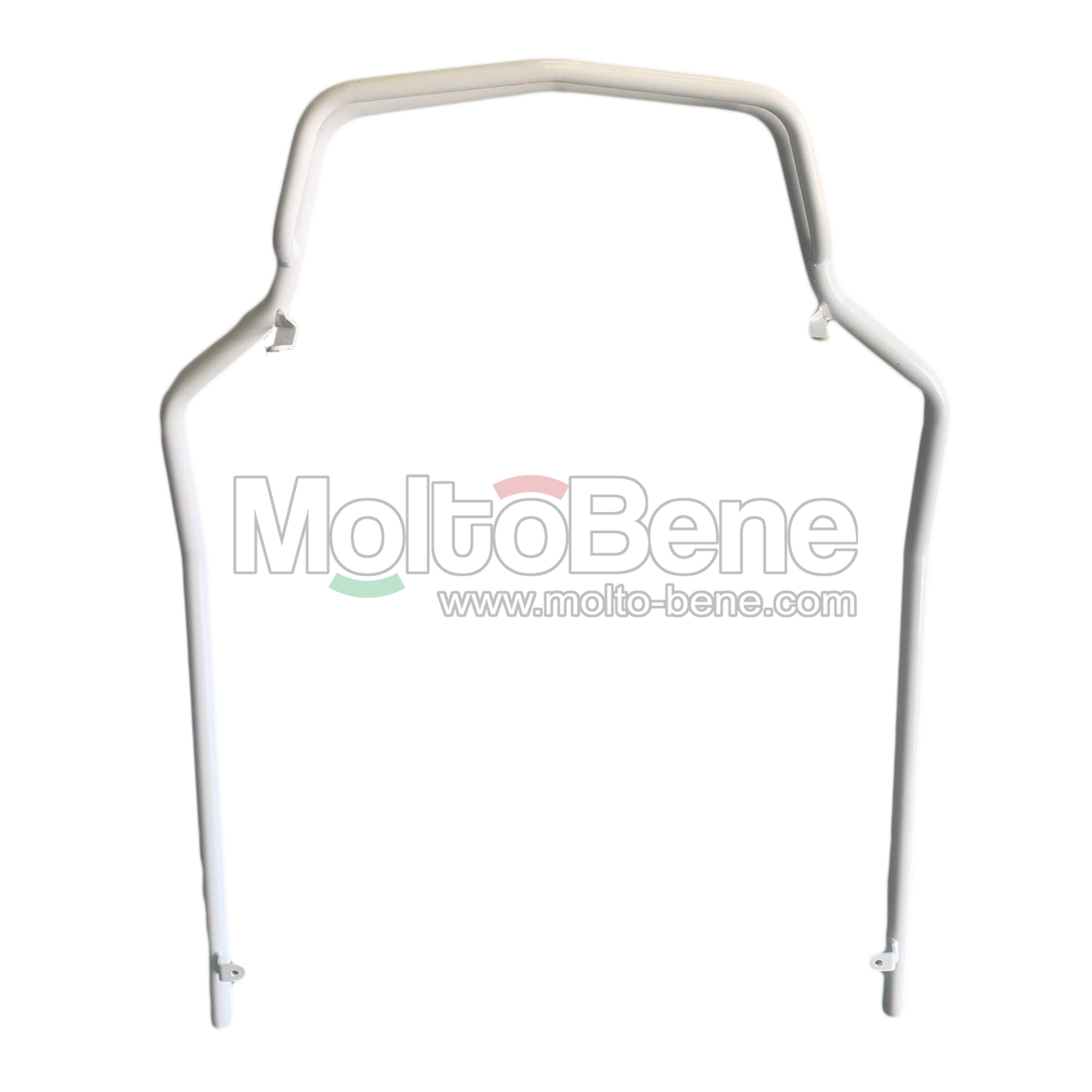 Front bumper steel Piaggio Ape 50 White (Luxury version)