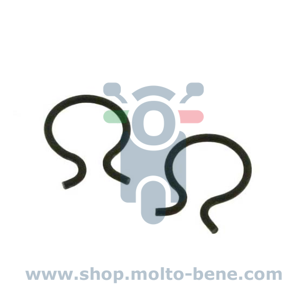 MB2097 Bevestigingsclip Remsegmenten Vespa Ape 000061 Mounting clip Brake segments Befestigungsclip Bremssegmente Clip de monta