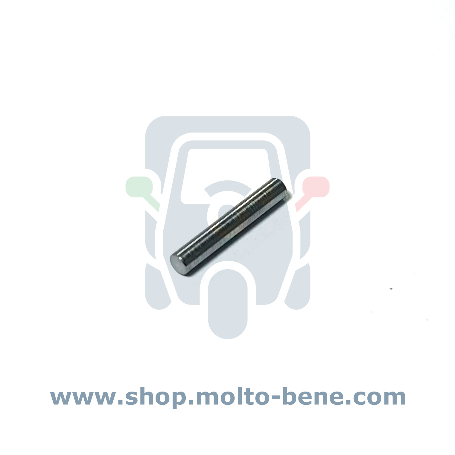 MB2970 Pin hoofdtandwiel differentieel Piaggio Ape 50 116240 Pin main gear differential Goupille de différentiel princip