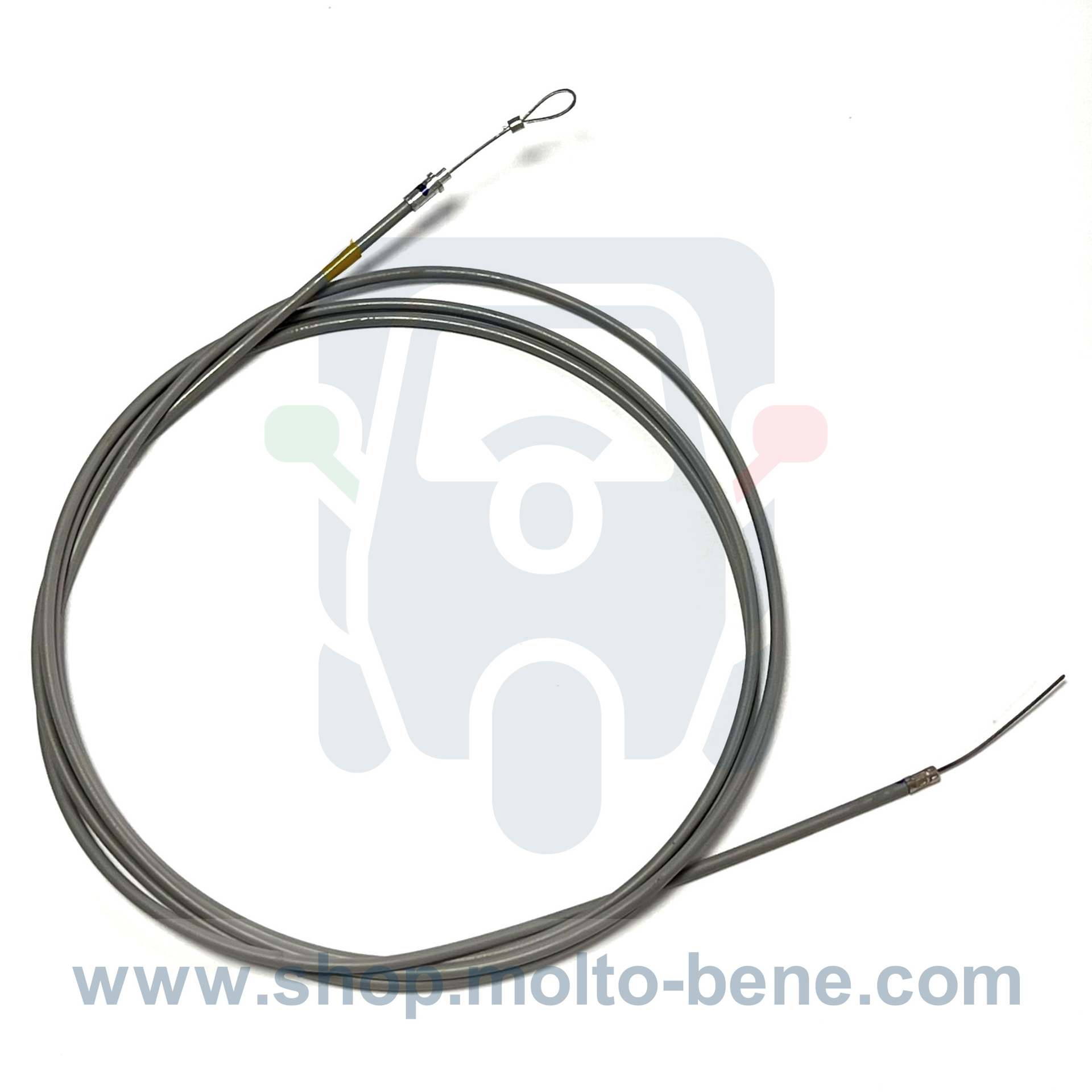 MB0030 Motor stop kabel Piaggio Ape Classic 400 E4 660349 Abstellzug Engine stop cable Câble d'arrêt du moteur