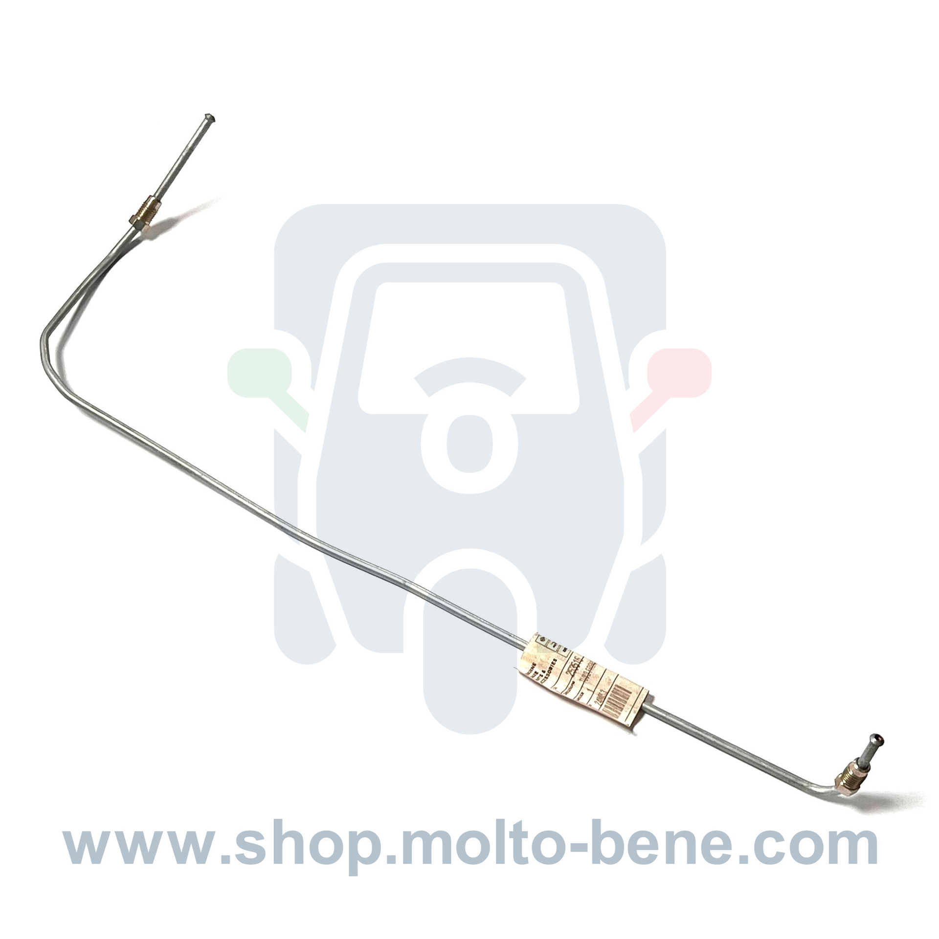 MB0043 Remleiding Voorwiel Piaggio Ape TM volante 253516 Brake line Front wheel Bremsschlauch Vorderrad Conduite de frein Roue 