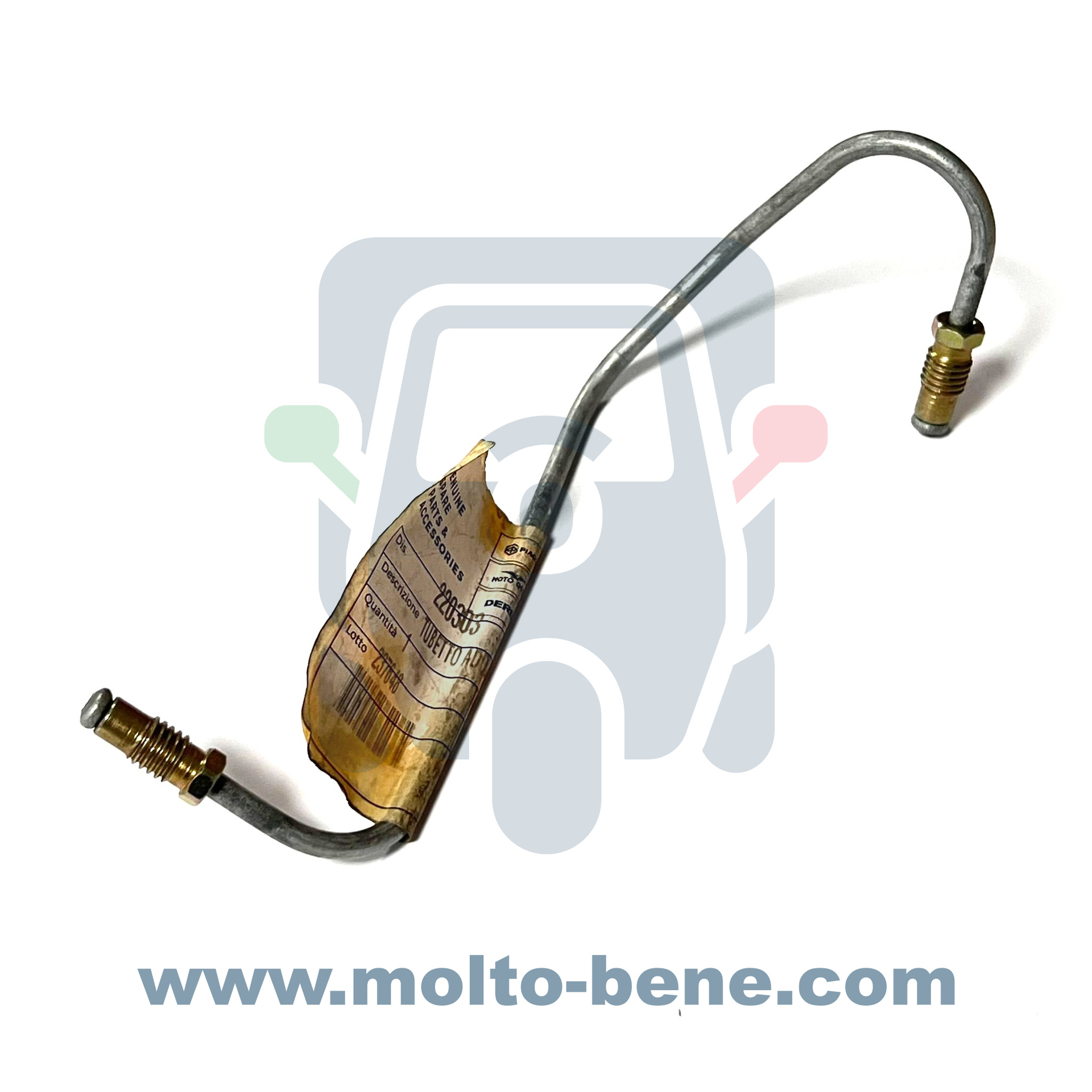 MB0071 Oliepersslang Piaggio Ape TM P 703 602 ATM ZAPT CAR P2 P3 220303 Oil hose Ölschlauch
