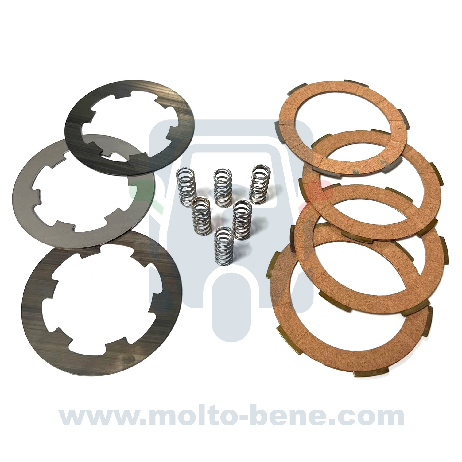 MB0104 Koppelingsplaten Piaggio Ape 50 Vespa PK50  Polini 2300016 Clutch plates Kupplungsscheiben Plaques d'embrayage