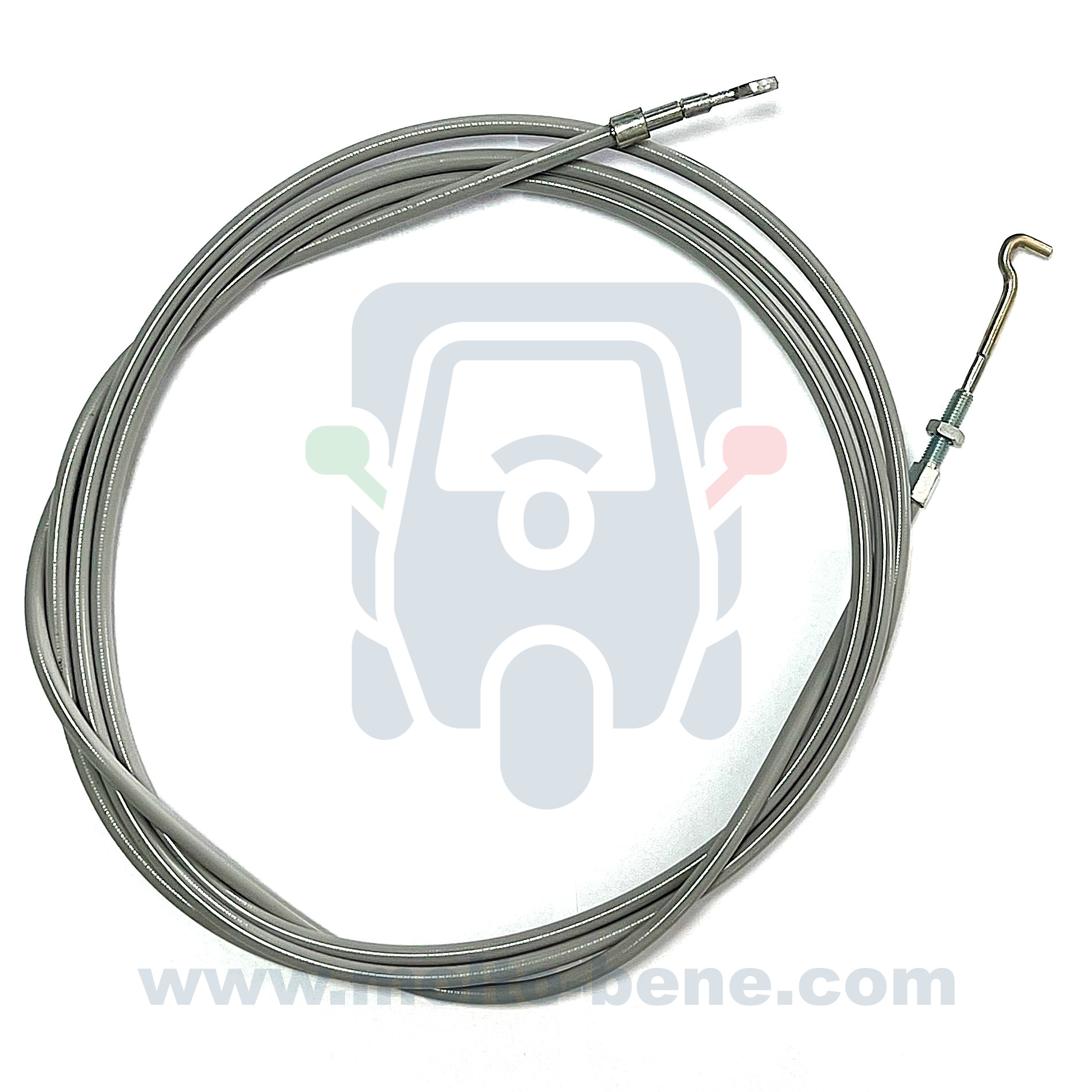 MB0117 Gaskabel Piaggio Ape Calessino 661765 Throttle cable Gaszug Câble d'accélérateur ZAPT2D4MC ZAPT3E9AC